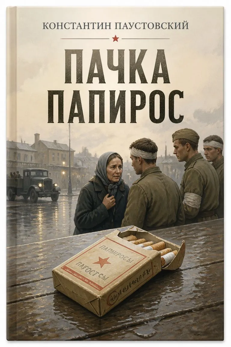 Пачка папирос — обложка книги