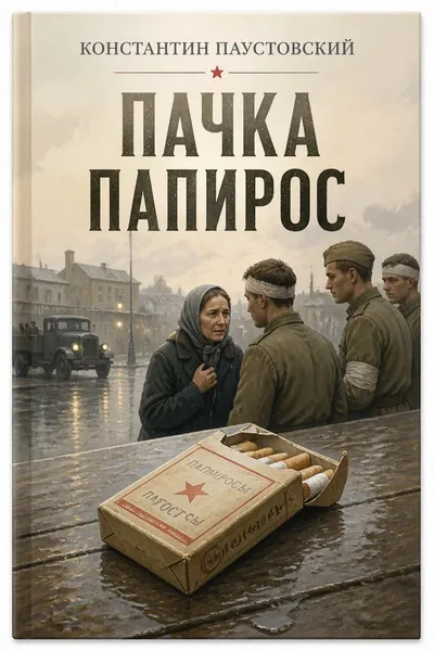 Пачка папирос — обложка книги