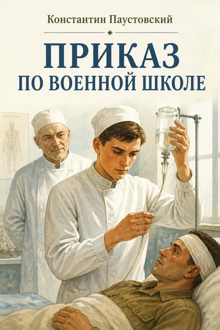 Приказ по военной школе — обложка книги