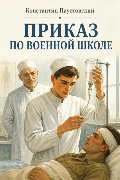 Приказ по военной школе — обложка книги