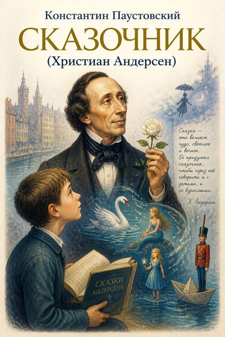 Сказочник (Христиан Андерсен) — обложка книги