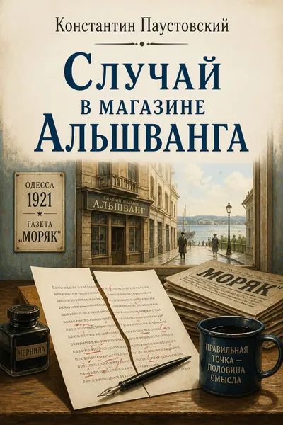Случай в магазине Альшванга — обложка книги