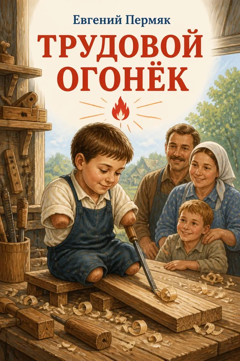 Трудовой огонёк — обложка книги