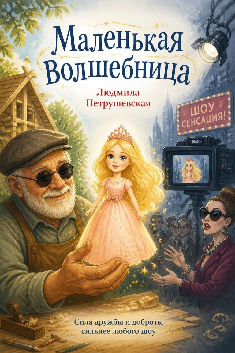Маленькая волшебница — обложка книги