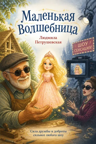 Маленькая волшебница — обложка книги