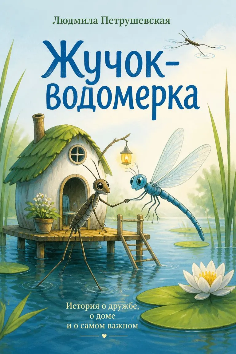 Жучок-водомерка — обложка книги
