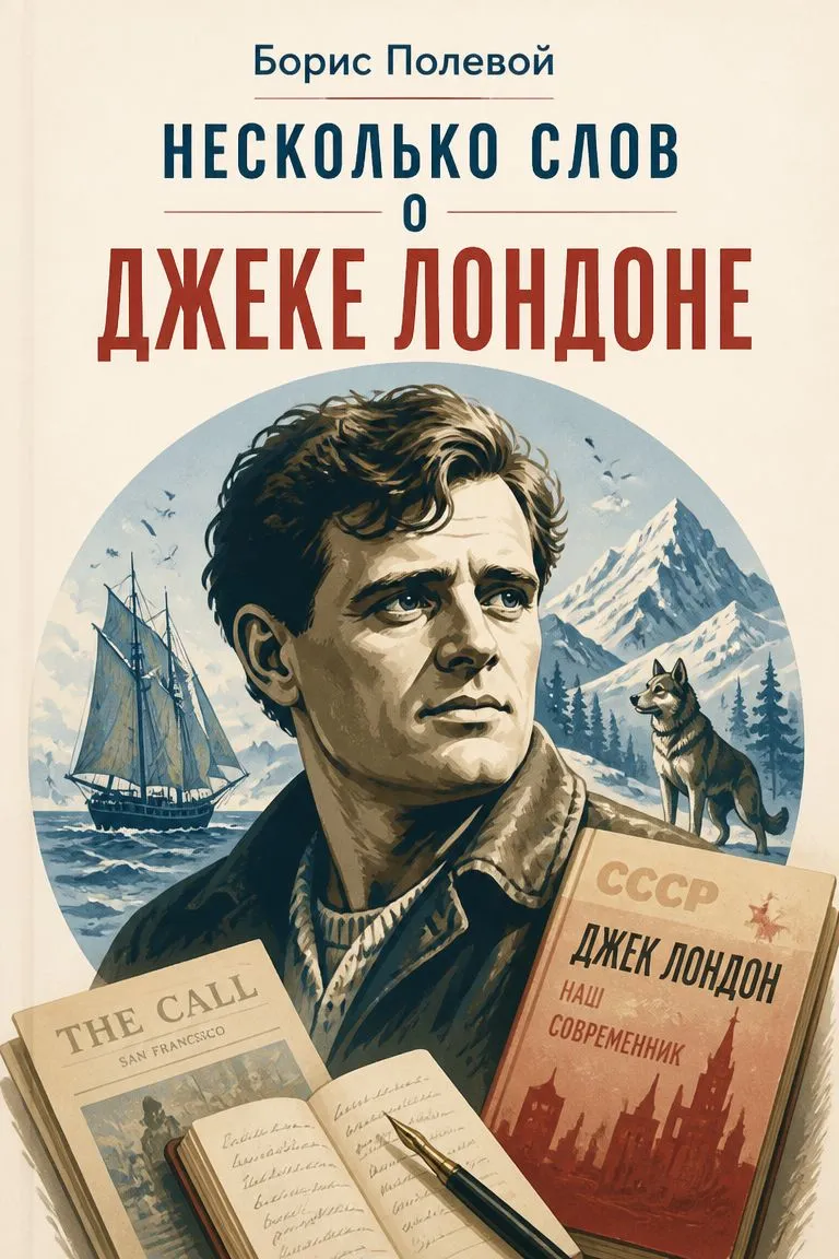 Несколько слов о Джеке Лондоне — обложка книги