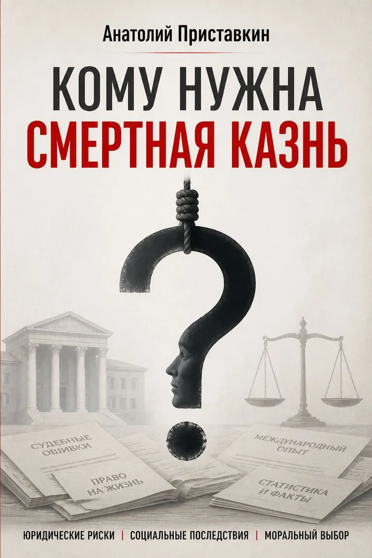 Кому нужна смертная казнь — обложка книги