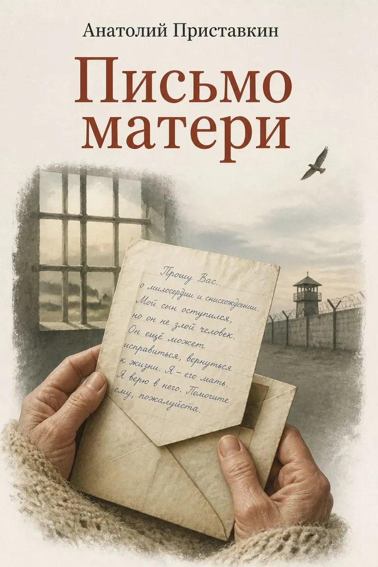 Письмо матери — обложка книги