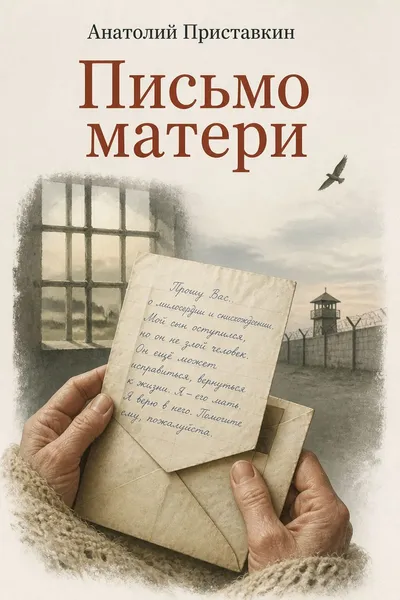 Письмо матери — обложка книги