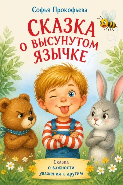 Сказка о высунутом язычке — обложка книги