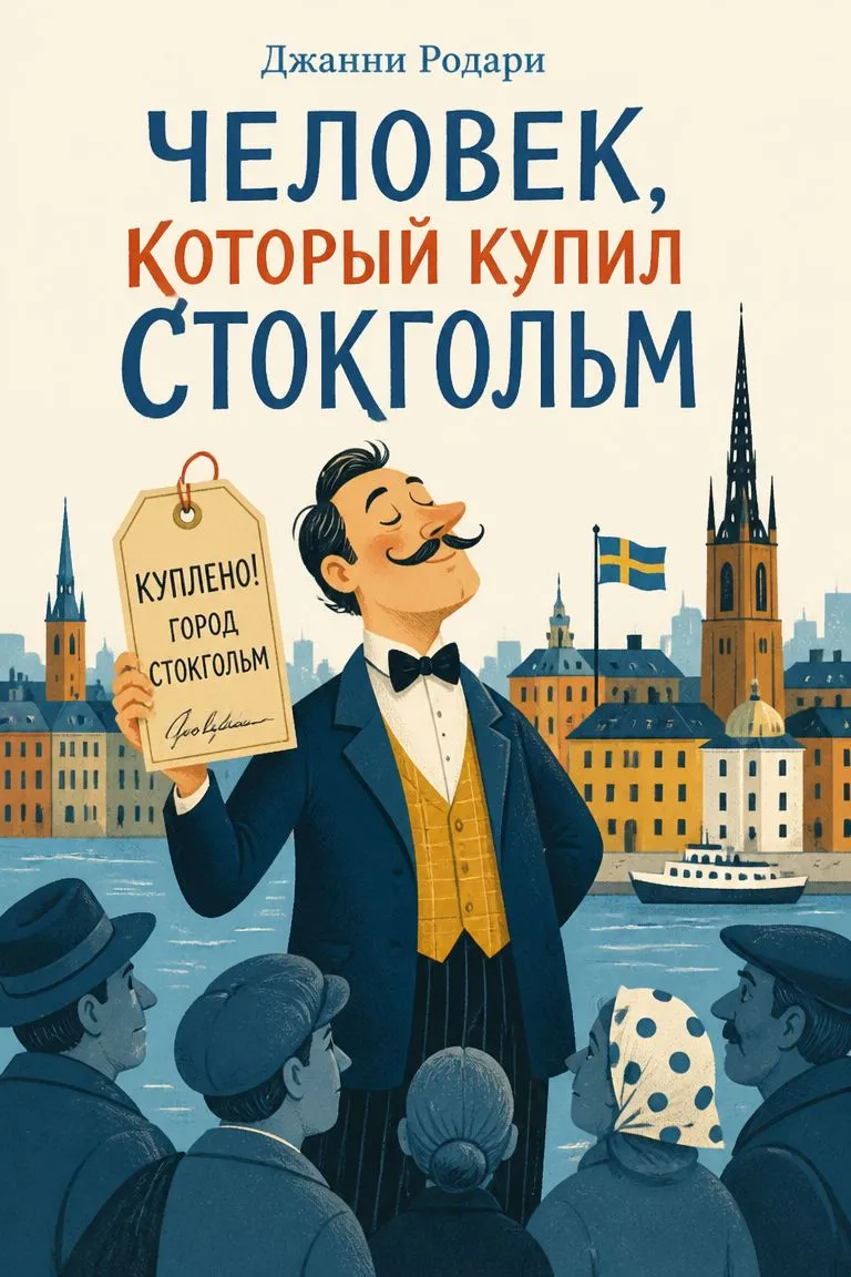 Человек, который купил Стокгольм — обложка книги