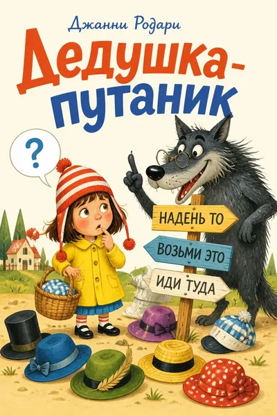 Дедушка-путаник — обложка книги