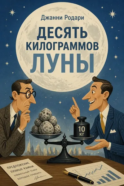 Десять килограммов Луны — обложка книги