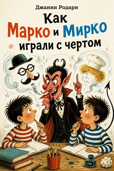 Как Марко и Мирко играли с чертом — обложка книги