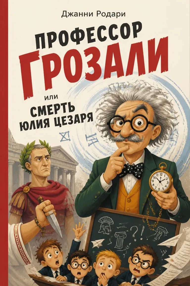 Профессор Грозали, или Смерть Юлия Цезаря — обложка книги