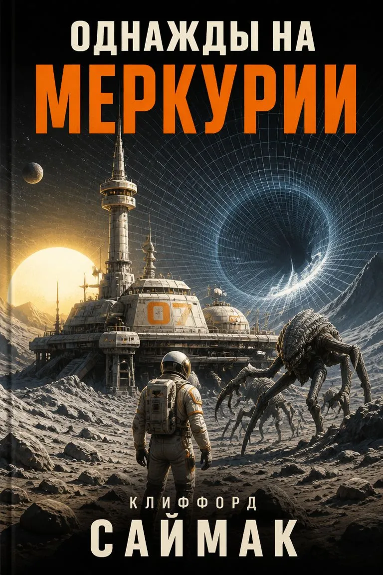 Однажды на Меркурии — обложка книги