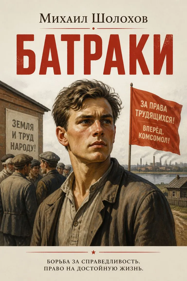 Батраки — обложка книги