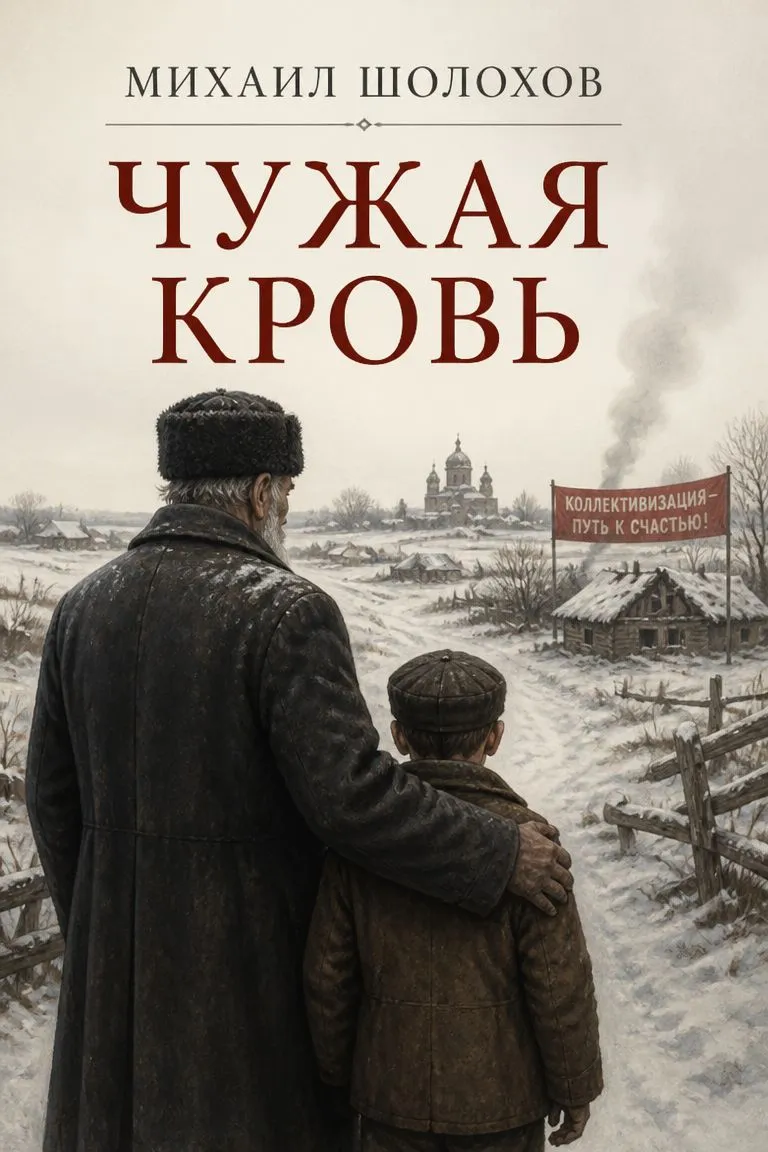 Чужая кровь — обложка книги