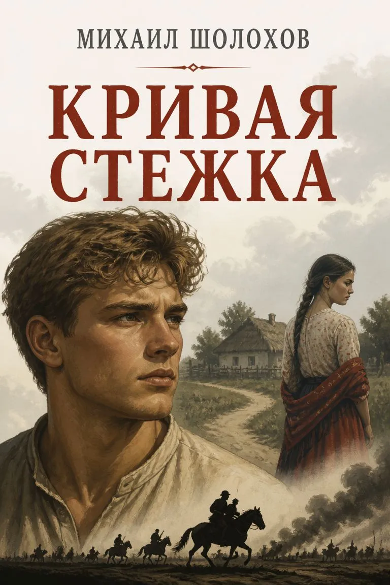 Кривая стежка — обложка книги