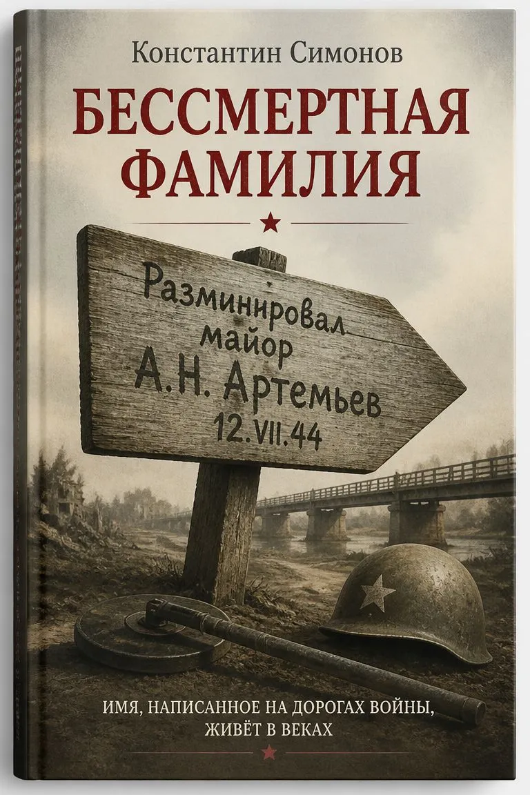 Бессмертная фамилия — обложка книги