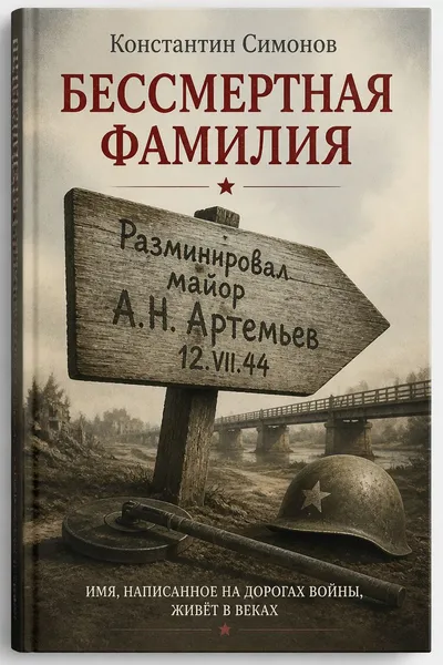 Бессмертная фамилия — обложка книги
