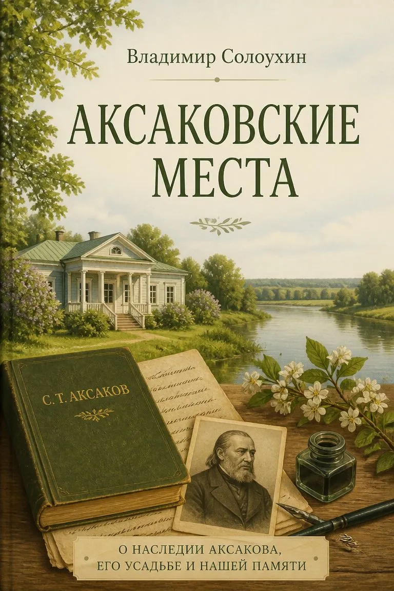 Аксаковские места — обложка книги