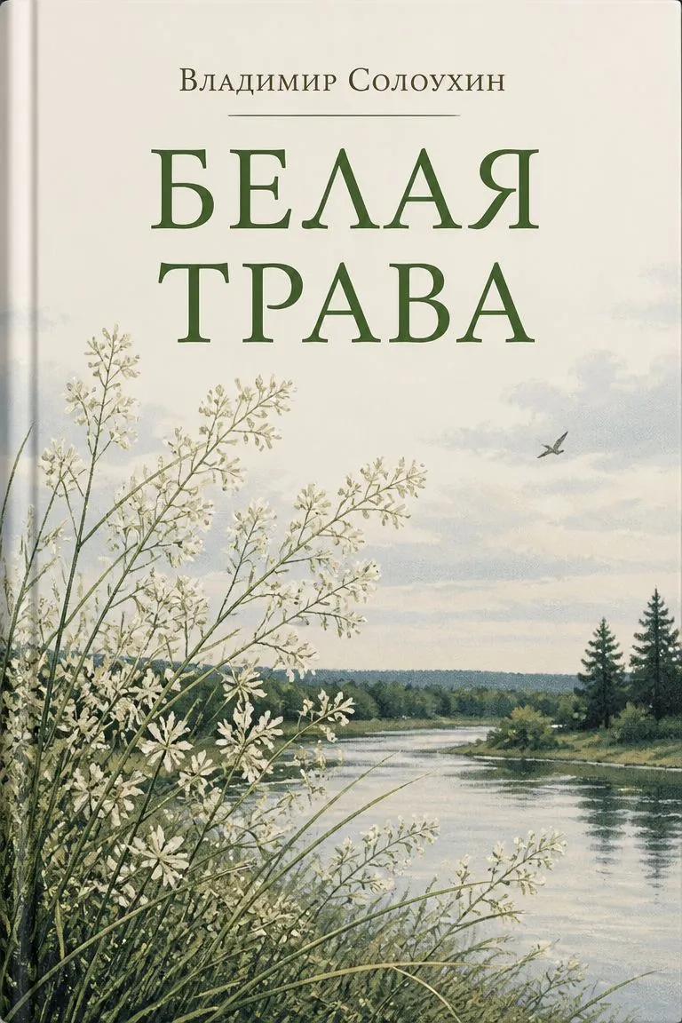 Белая трава — обложка книги