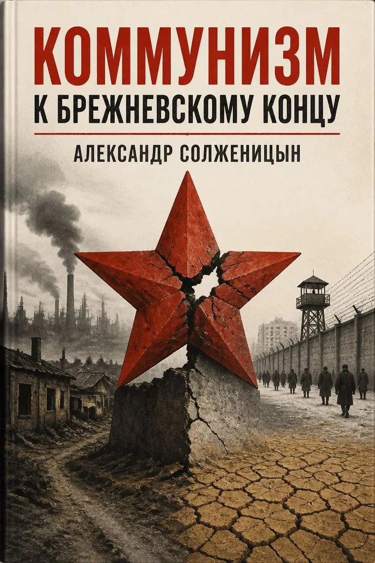 Коммунизм к брежневскому концу — обложка книги