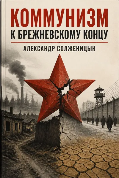 Коммунизм к брежневскому концу — обложка книги