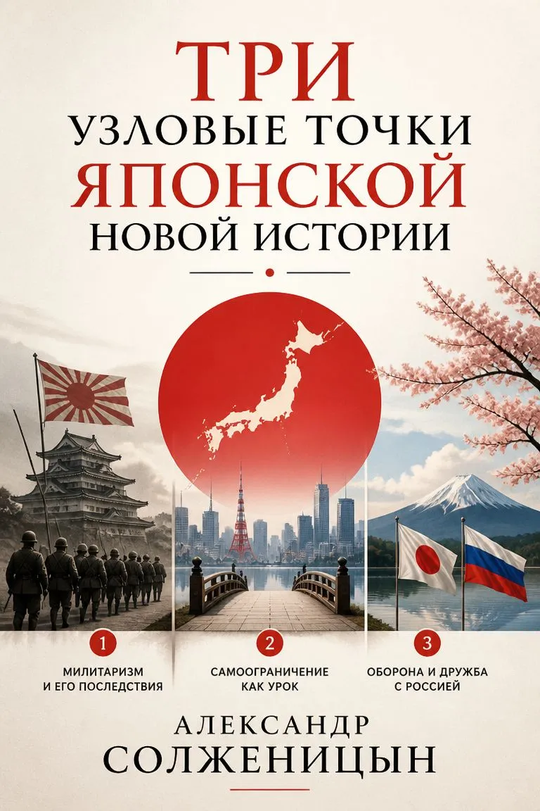 Три узловые точки японской новой истории — обложка книги