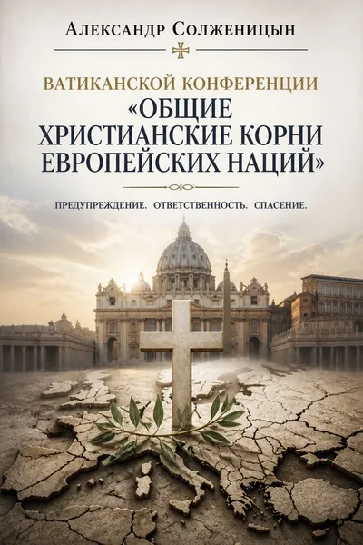 Ватиканской конференции 'Общие христианские корни европейских наций' — обложка книги