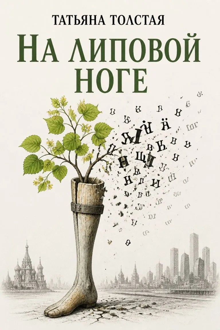 На липовой ноге — обложка книги