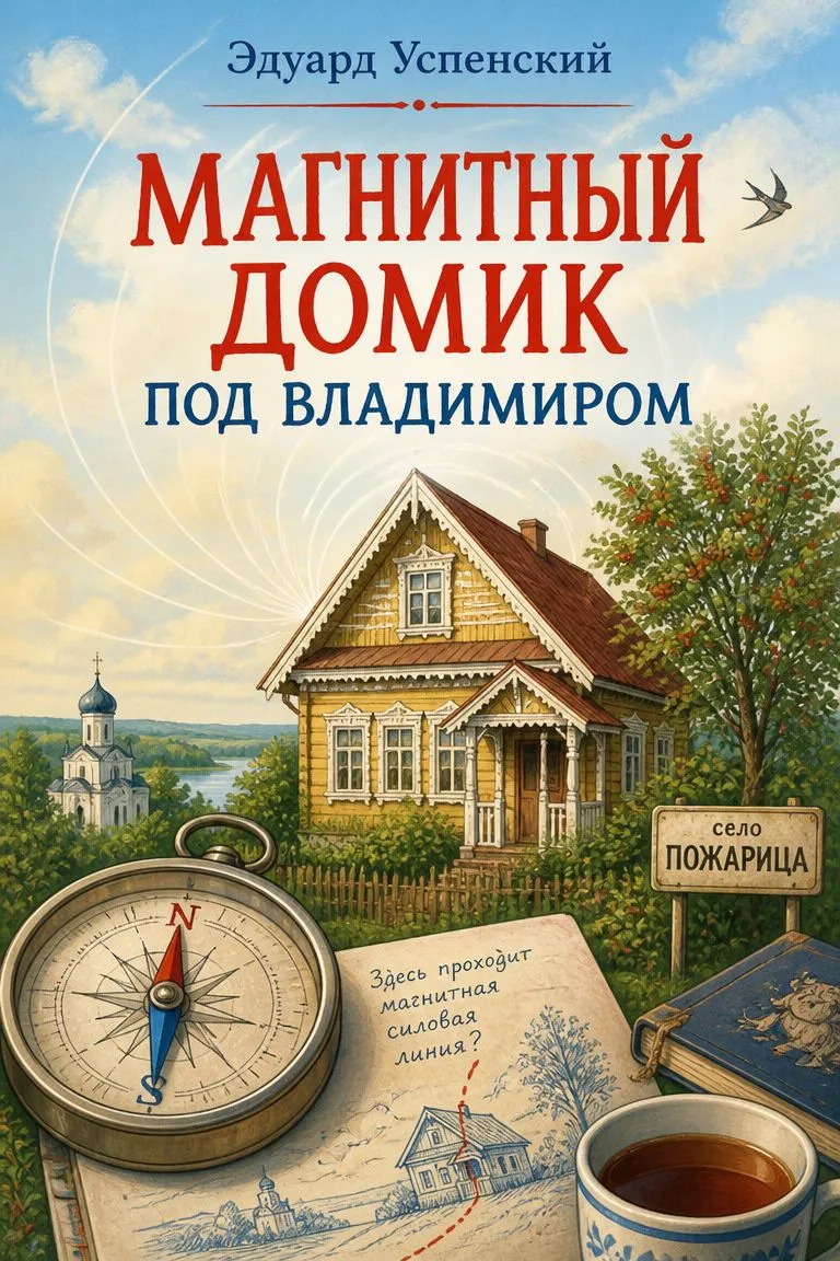 Магнитный домик под Владимиром — обложка книги