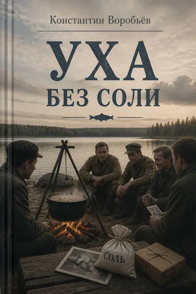 Уха без соли — обложка книги