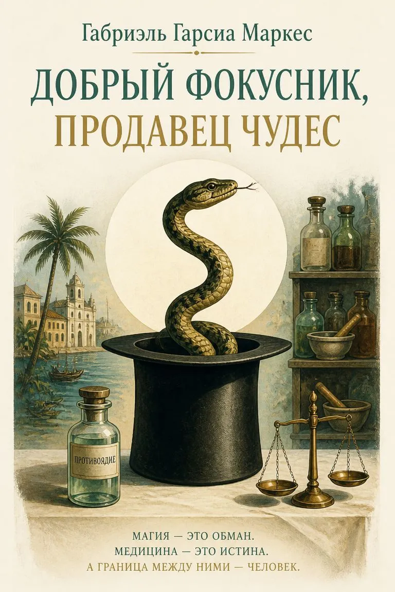 Добрый фокусник, продавец чудес — обложка книги