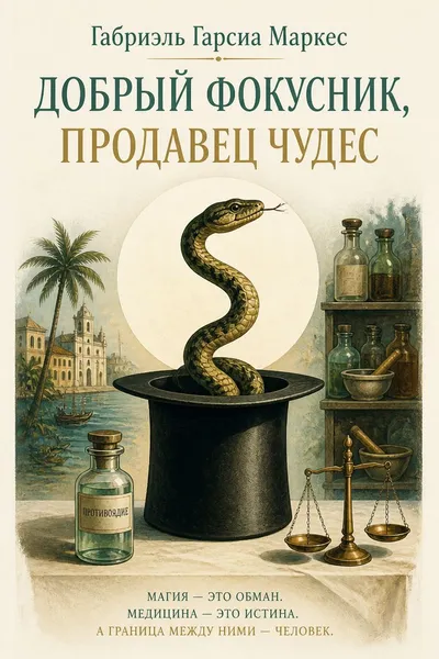 Добрый фокусник, продавец чудес — обложка книги