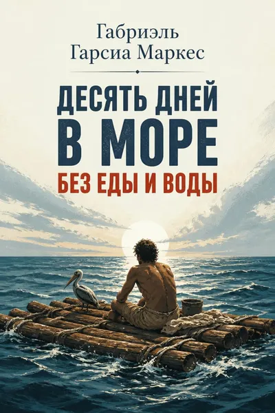 Десять дней в море без еды и воды — обложка книги