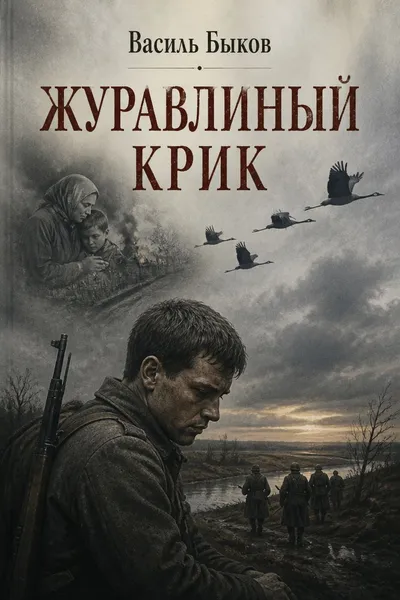 Журавлиный крик — обложка книги