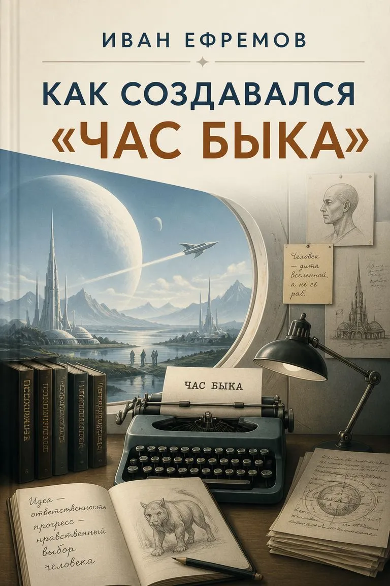Как создавался «Час Быка» — обложка книги