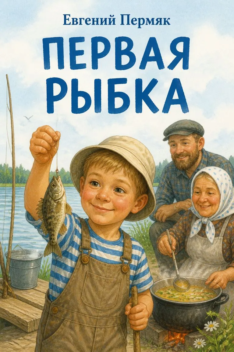 Первая рыбка — обложка книги
