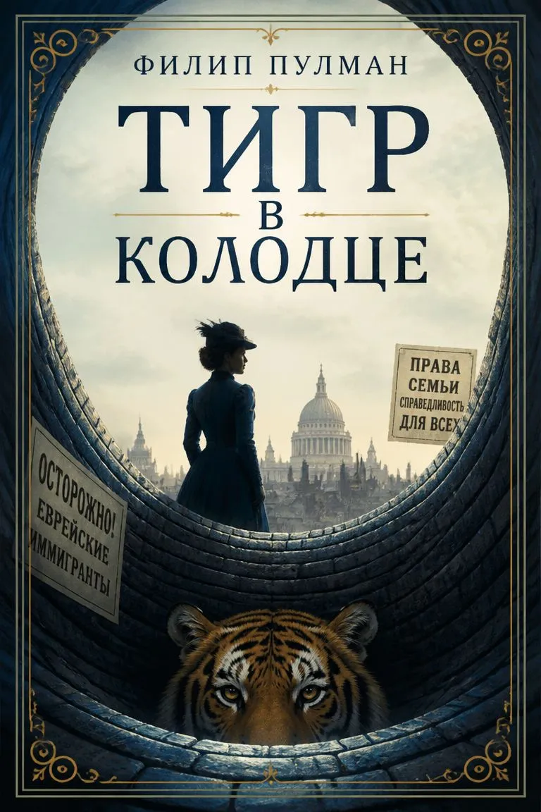 Тигр в колодце — обложка книги