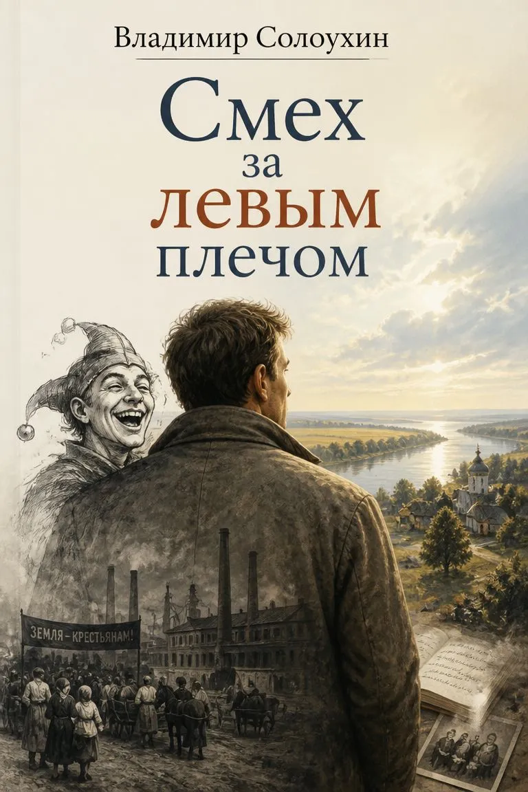 Смех за левым плечом — обложка книги