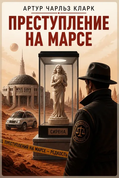 Преступление на Марсе — обложка книги