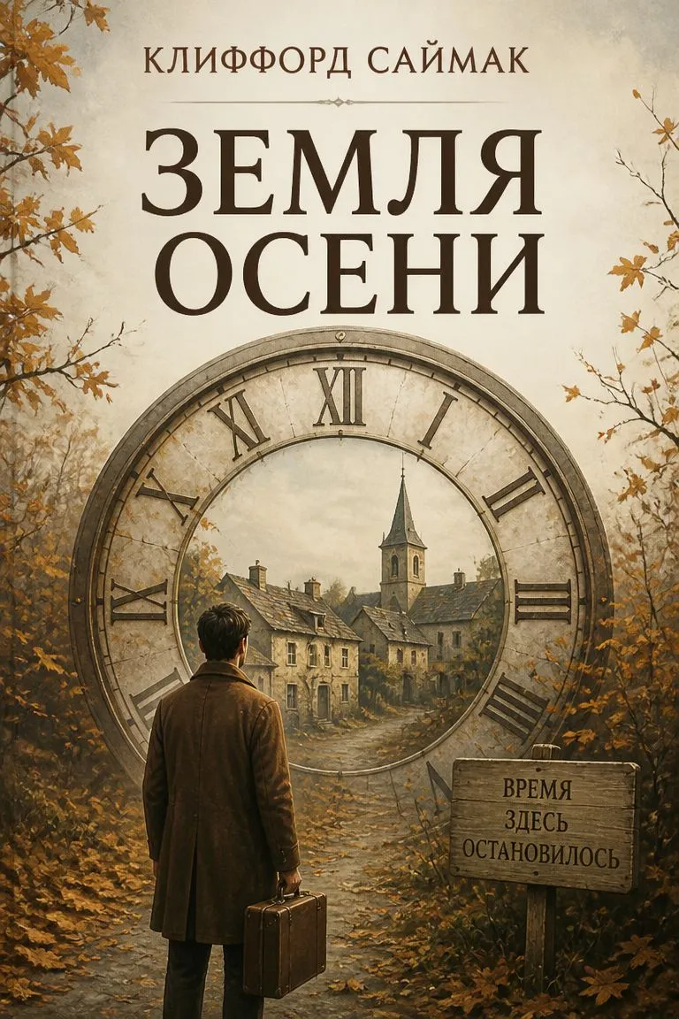 Земля осени — обложка книги