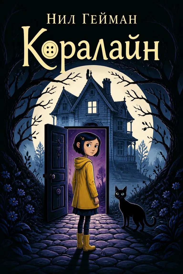 Коралайн — обложка книги