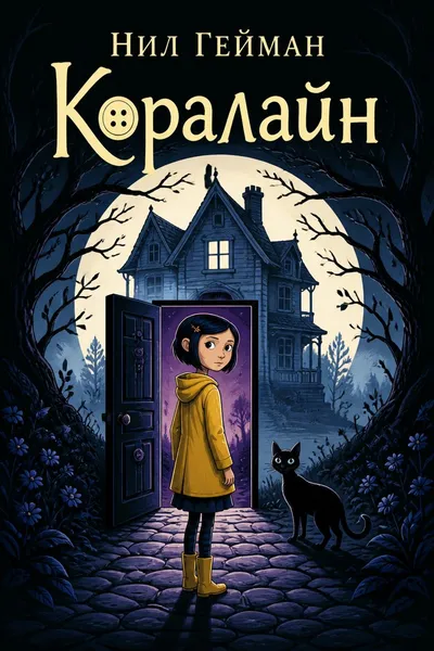 Коралайн — обложка книги