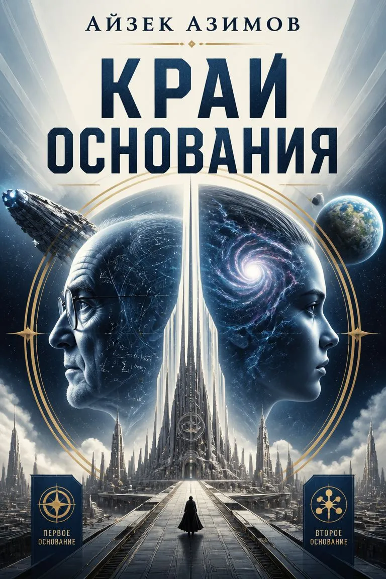 Край Основания — обложка книги
