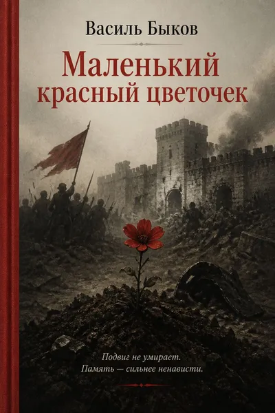 Маленький красный цветочек — обложка книги
