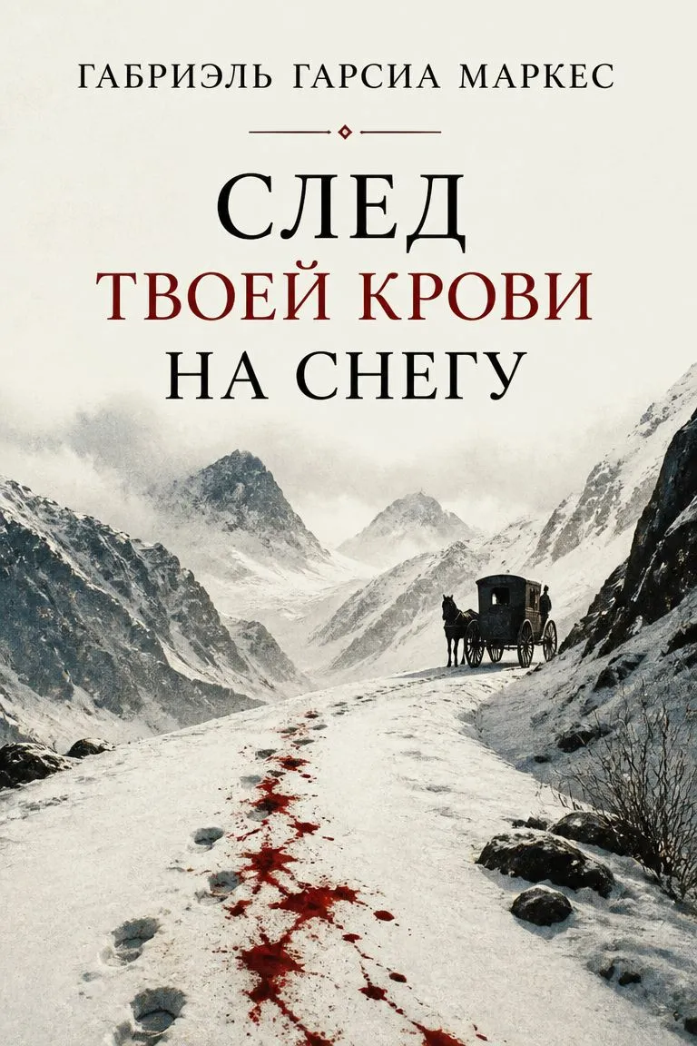 След твоей крови на снегу — обложка книги